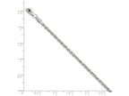 FJC Finejewelers 14k White Gold 2mm Bright Cut Rope Chain Necklace