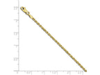 FJC Finejewelers 14k Yellow Gold 2.00mm Bright Cut Rope Chain Necklace