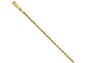 FJC Finejewelers 14k Yellow Gold 2.75mm Bright Cut Rope Chain Necklace