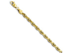 FJC Finejewelers 14k Yellow Gold 4.00mm Bright Cut Rope Chain Necklace