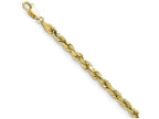 FJC Finejewelers 14k Yellow Gold 5.0mm Bright Cut Rope Chain Necklace