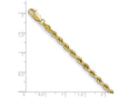 FJC Finejewelers 14k Yellow Gold 3.5mm Bright Cut Lightweight Rope Chain Necklace