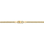 FJC Finejewelers 14k Yellow Gold 2.0mm Solid Rope Bracelet