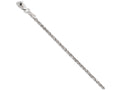 FJC Finejewelers 14k White Gold 1.75mm Bright Cut Rope Chain Necklace