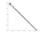 FJC Finejewelers 14k White Gold 2.50mm Bright Cut Rope Chain Necklace