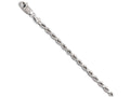 FJC Finejewelers 14k White Gold 3.00mm bright  Cut Rope Chain Necklace