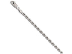 FJC Finejewelers 14k White Gold 3.00mm bright  Cut Rope Chain Necklace
