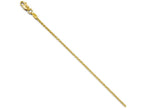 FJC Finejewelers 14k Yellow Gold 1.3mm Bright Cut Wheat Chain Necklace