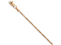 FJC Finejewelers 14k Rose Gold 1.5mm Bright Cut Rope Chain Necklace