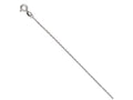 FJC Finejewelers 14k White Gold V-p 8r Rope Chain Necklace