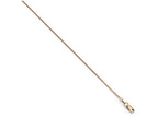 FJC Finejewelers 14k Rose Gold Box W/lobster Chain Necklace