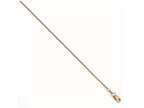 FJC Finejewelers 14k Rose Gold Box W/lobster Chain Necklace