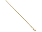 FJC Finejewelers 14k Yellow Gold Box Chain Necklace W/lobster Chain Necklace