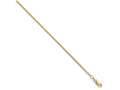 FJC Finejewelers 14k Yellow Gold Box Chain Necklace W/lobster Chain Necklace