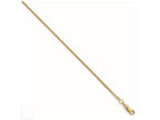 FJC Finejewelers 14k Yellow Gold Box Chain Necklace W/lobster Chain Necklace