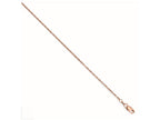 FJC Finejewelers 14k Rose Gold Singapore Chain Necklace