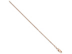 FJC Finejewelers 14k Rose Gold Singapore Chain Necklace