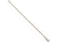 FJC Finejewelers 14k Rose Gold Box W/lobster Chain Necklace