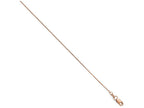 FJC Finejewelers 14k Rose Gold Baby Box Chain Necklace