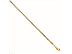 FJC Finejewelers 14k Yellow Gold Bright Cut Round Box Chain Necklace