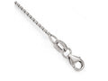 FJC Finejewelers 14k White Gold Bright Cut Open Franco Chain Necklace