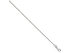 FJC Finejewelers 14k White Gold Bright Cut Open Franco Chain Necklace