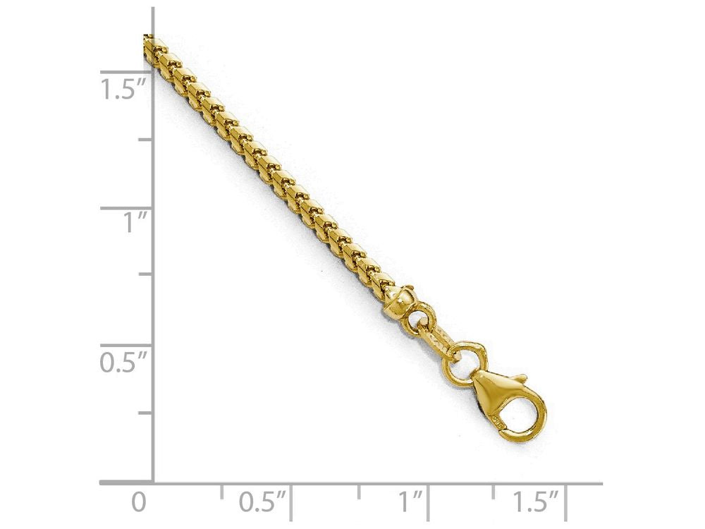 FJC Finejewelers 14k Yellow Gold Franco Chain Necklace