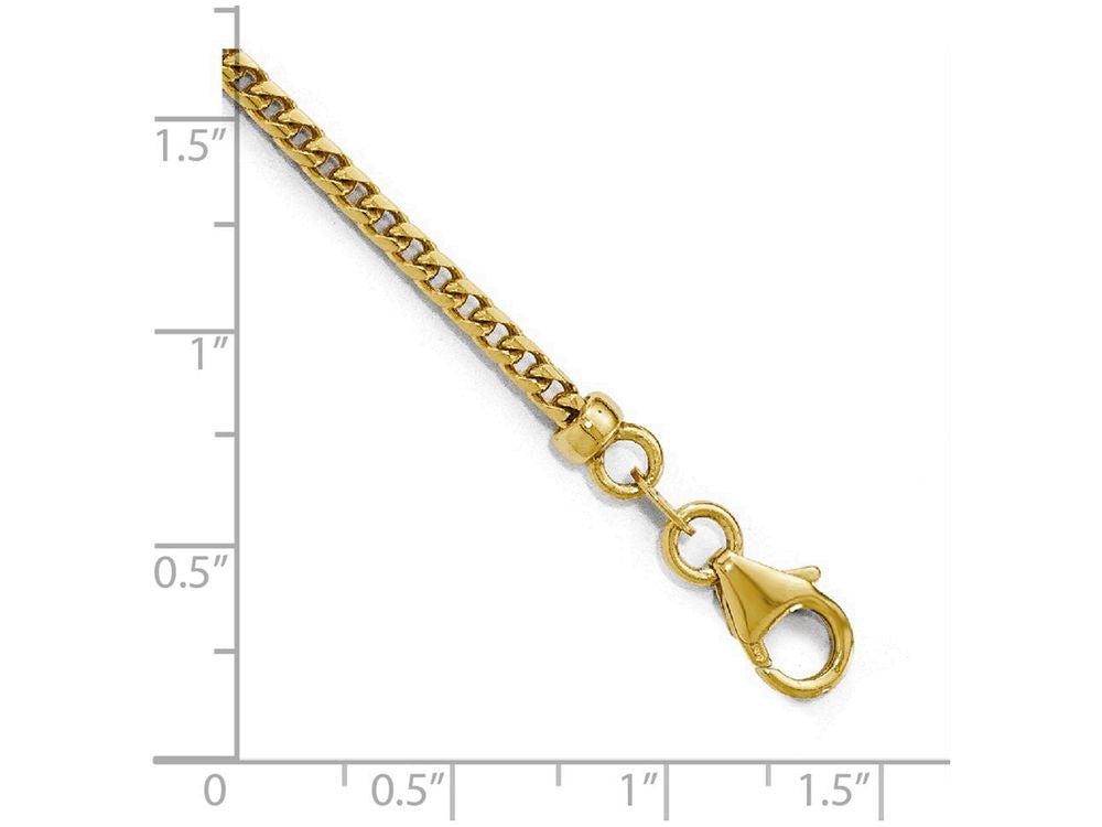 FJC Finejewelers 14k Yellow Gold Franco Chain Necklace