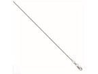 FJC Finejewelers 14k White Gold Bright Cut Twisted Box Chain Necklace