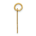FJC Finejewelers 14k Yellow Gold Small Polished Elongated 74 Charm