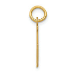 FJC Finejewelers 14k Yellow Gold Small Polished Elongated 75 Charm