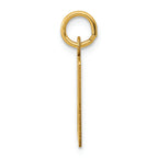 FJC Finejewelers 14k Yellow Gold Small Polished Elongated 79 Charm