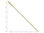FJC Finejewelers 10k 1.75mm Bright Cut Rope Chain Necklace