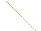 FJC Finejewelers 10k 1.75mm Bright Cut Rope Chain Bracelet