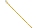 FJC Finejewelers 10k 2.25mm Bright Cut Rope Chain Necklace