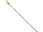 FJC Finejewelers 10k 2.25mm x 22 inch Bright Cut Rope Chain Necklace