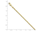 FJC Finejewelers 10k 2.5mm x 20 inch Bright Cut Rope Chain Necklace