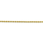 FJC Finejewelers 10k 2.5mm Bright Cut Rope Chain Necklace