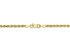 FJC Finejewelers 10k 2.5mm Bright Cut Rope Chain Bracelet