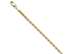 FJC Finejewelers 10k 2.75mm Bright Cut Rope Chain Necklace
