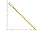 FJC Finejewelers 10k 2.75mm Bright Cut Rope Chain Bracelet