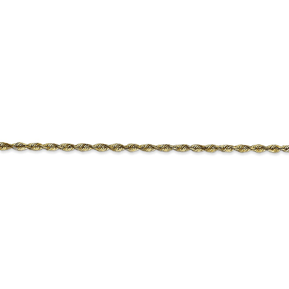 FJC Finejewelers 10k 2.00mm Bright Cut Lightweight Rope Chain Necklace