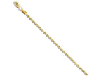 FJC Finejewelers 10k 2.9mm Bright Cut Lightweight Rope Chain Necklace