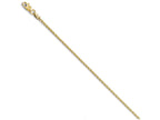 FJC Finejewelers 10k 1.5mm Bright Cut Wheat Chain Necklace