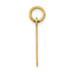 FJC Finejewelers 14k Yellow Gold Small Polished Elongated 81 Charm