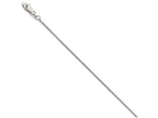 FJC Finejewelers 10k White Gold 1mm Wheat Chain Necklace