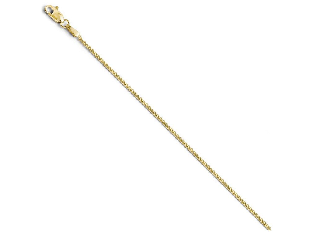 FJC Finejewelers 10k 1.2mm x 20 inch Wheat Chain Necklace