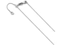 FJC Finejewelers 10k White Gold Adjustable .7mm Baby Box Chain Necklace