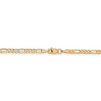 FJC Finejewelers 10k 3.0mm Figaro Chain Necklace