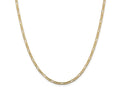 FJC Finejewelers 10k  8 inch by 3.0mm wide Figaro Chain Bracelet